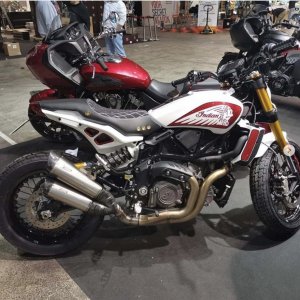 White and Red FTR1200S